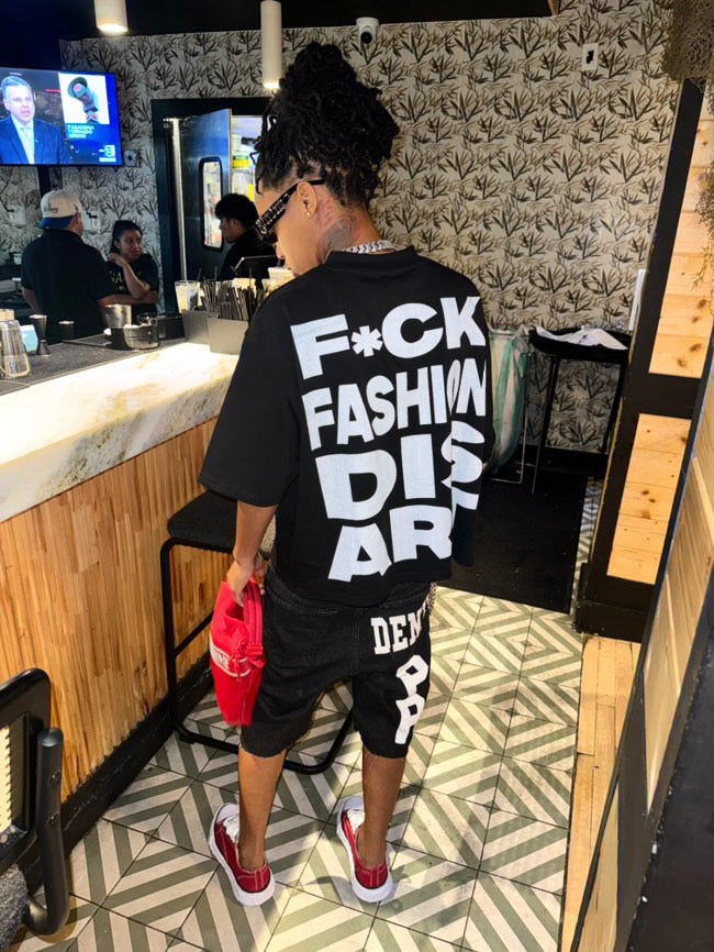 I LOVE ART TEE BLACK