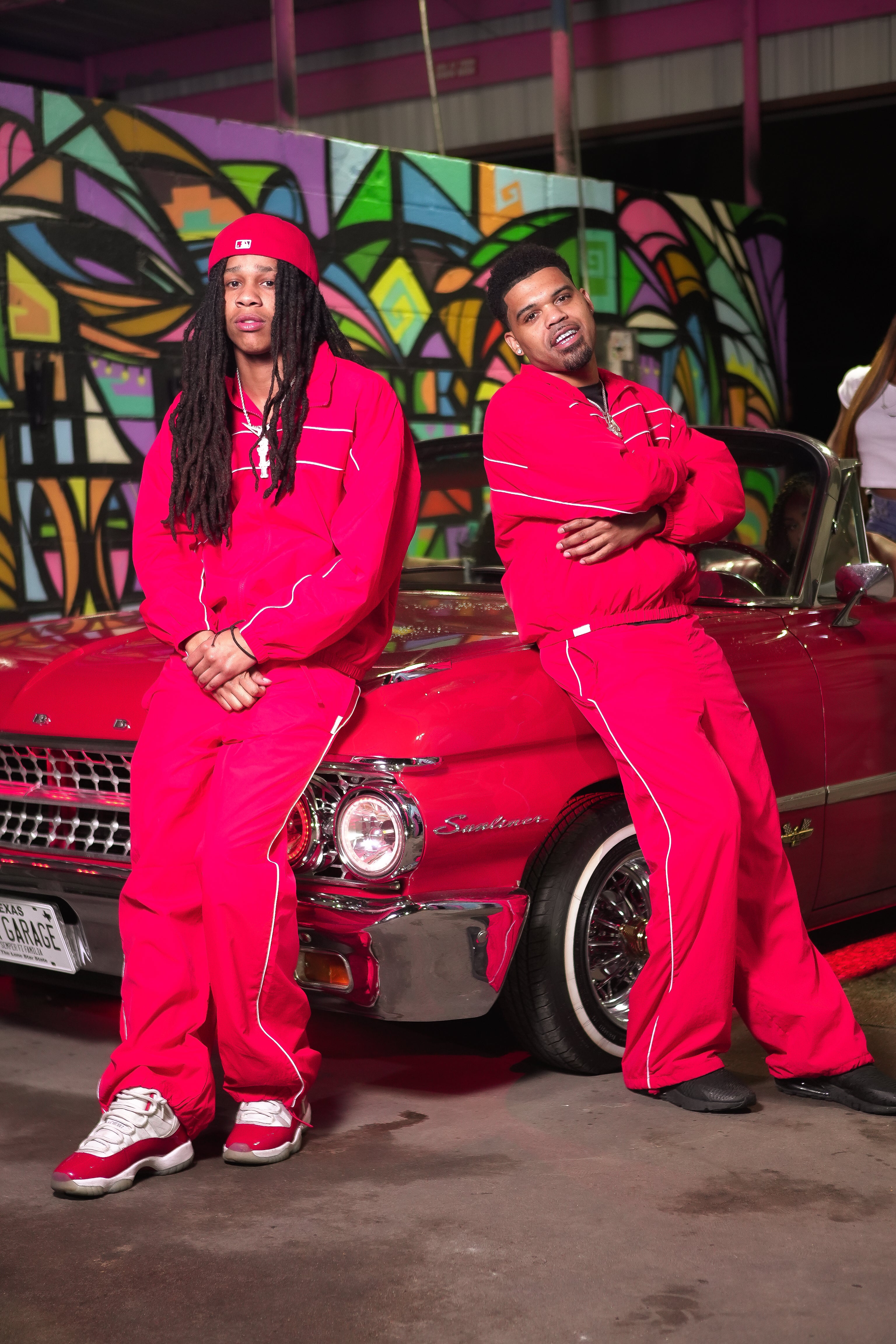 RED WOA TRACKSUIT “PANTS”