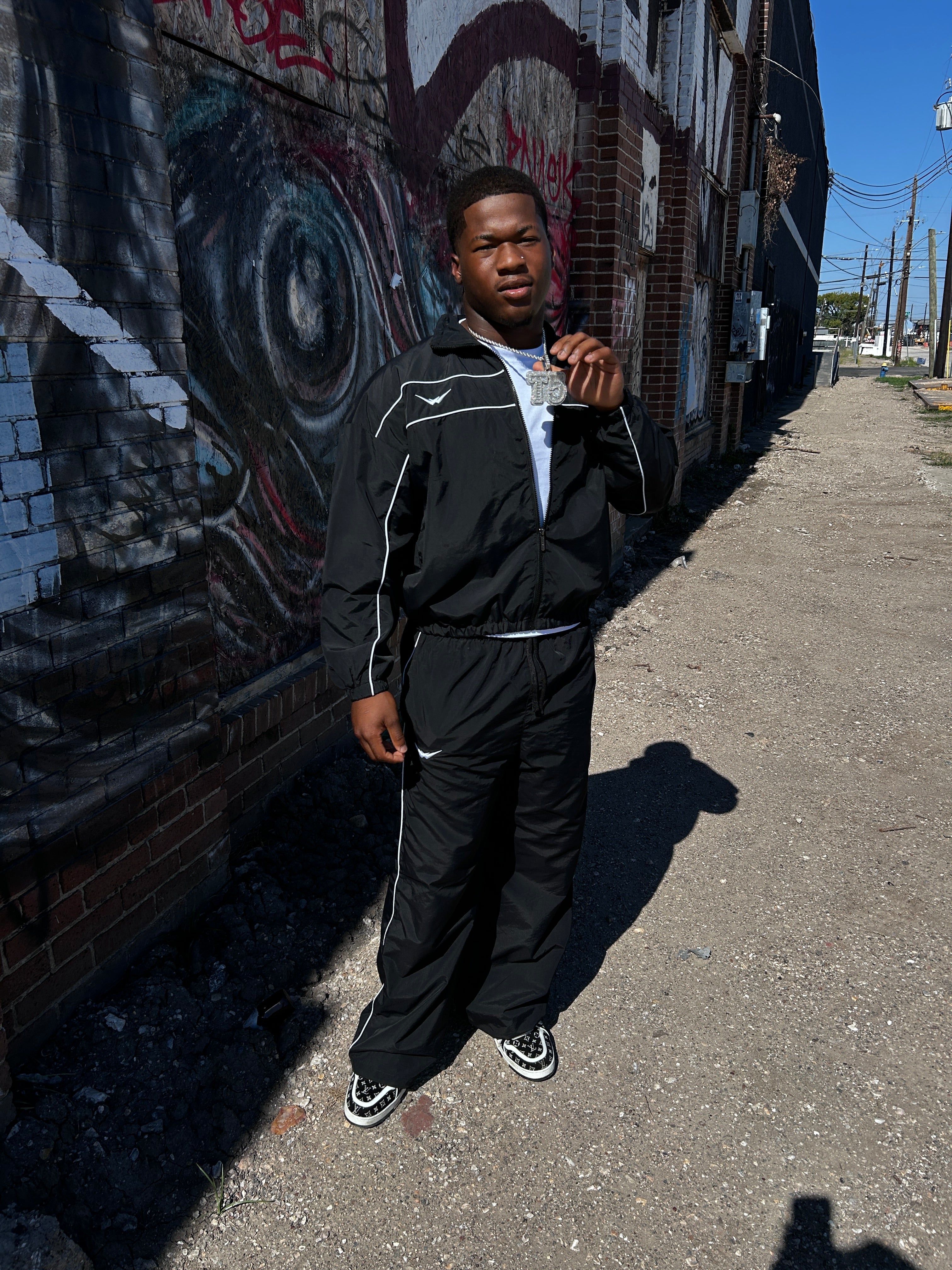 BLACK WOA TRACKSUIT “JACKET”